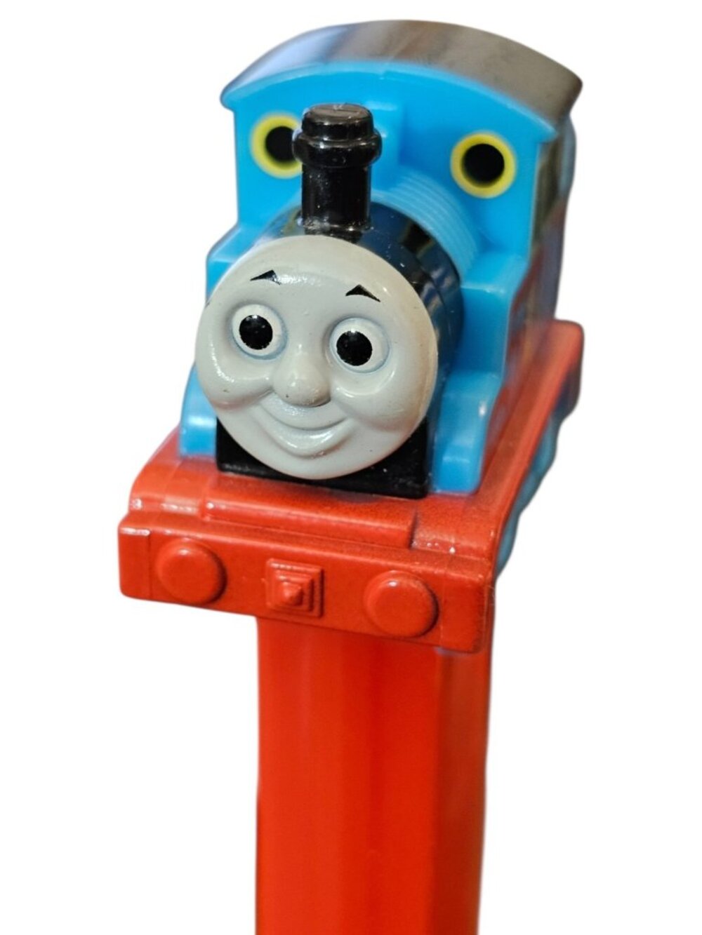 Thomas The Tank Engine Pez Collection Set Of 2 Red #5 And Blue #1 Trains Used - Picture 6 of 6